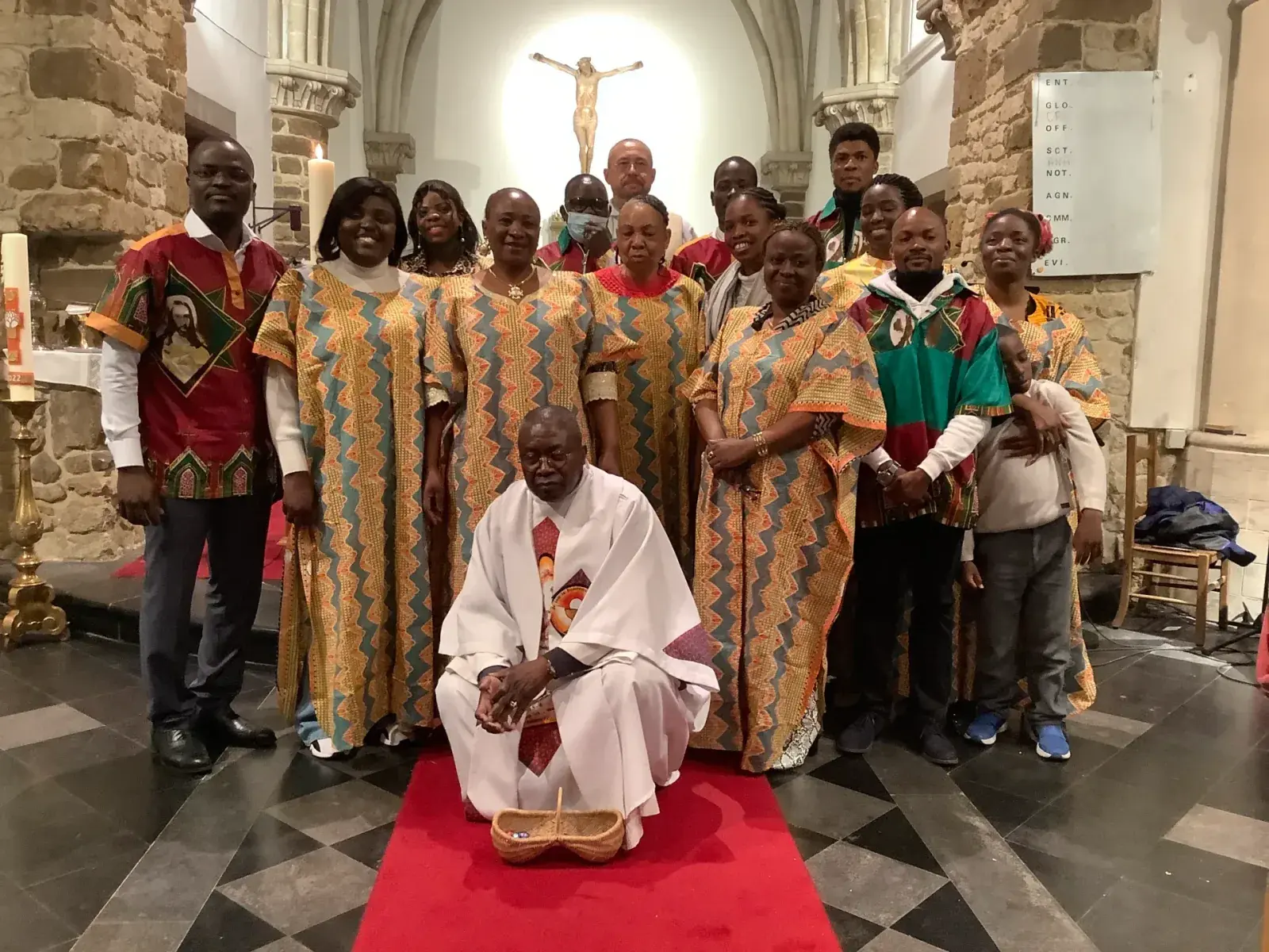 Répétition de chorale